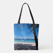 Tote Bag Plages tropicales | White Beach Boracay Philippine (Dos)