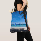 Tote Bag Plages tropicales | White Beach Boracay Philippine (De près)