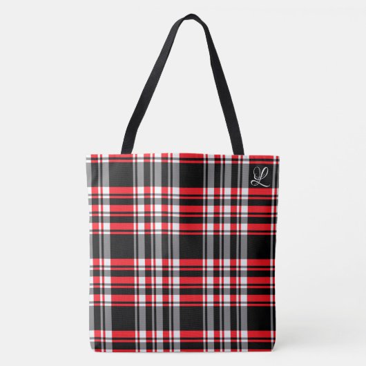 Tote Bag Plaid (Devant)