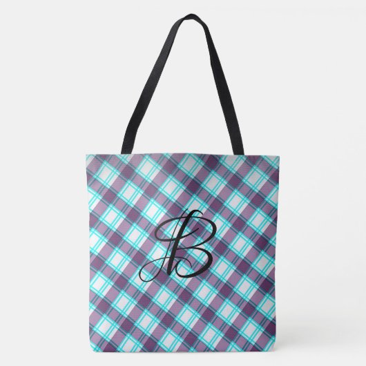 Tote Bag Plaid (Devant)