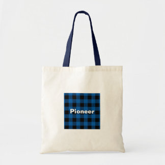 Tote Bag Plaid bleu Fourre-tout de Buffalo