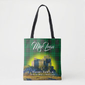 Tote Bag Plaid de tartan écossais de château de MacLean (Devant)