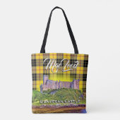 Tote Bag Plaid de tartan écossais de château de MacLeod (Dos)