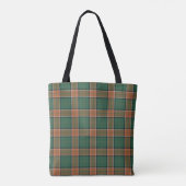 Tote Bag Plaid de tartan écossais de colin de clan (Dos)