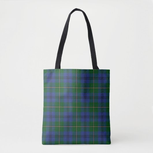 Tote Bag Plaid de tartan écossais de Johnstone Johnston de (Devant)