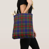 Tote Bag Plaid de tartan écossais de Macbeth de clan (De près)