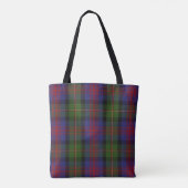 Tote Bag Plaid de tartan écossais de MacLennan de clan (Dos)
