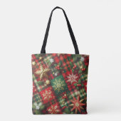 Tote Bag Plaid Festif  (Dos)
