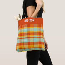 Plaid rétro moderne tendance