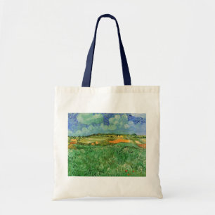 Tote Bag Plaine près d'Auvers par Vincent van Gogh