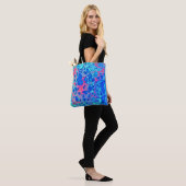 Tote Bag Plaisir bleu Fourre-tout (Sur le modèle)
