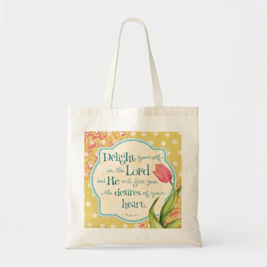 Tote Bag Plaisir dans le seigneur (Devant)