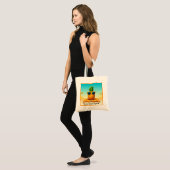 Tote Bag "Plaisir tropical radiant" (Devant (modèle))