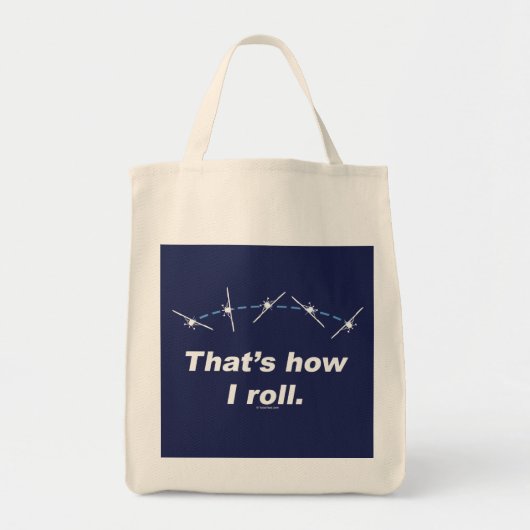 Tote Bag Plan : comment rouler (Devant)