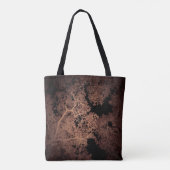 Tote Bag Plan des arbres 5 (Dos)