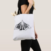 Tote Bag Plan papillon monarque (De près)
