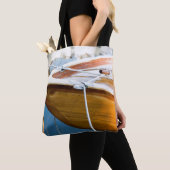 Tote Bag Plan rapproché sur attaché le bateau (De près)