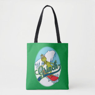 Tote Bag Planche à neige du Grinch