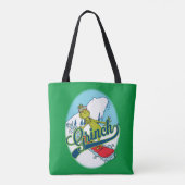 Tote Bag Planche à neige du Grinch (Dos)