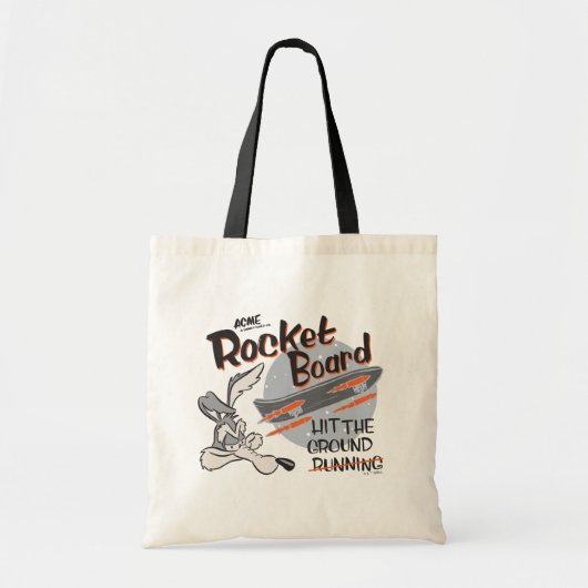 Tote Bag Planche de fusée ACME de B. COYOTE™ (Devant)
