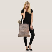 Tote Bag Planche en bois brut (Sur le modèle)