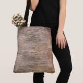 Tote Bag Planche en bois brut (De près)