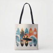 Tote Bag Planches de surf (Devant)