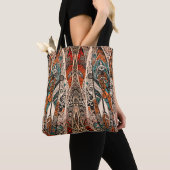 Tote Bag Planches de surf de style insulaire (De près)