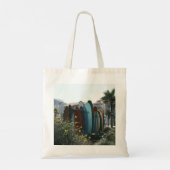 Tote Bag Planches de surf et palmiers de Summer Suite (Dos)