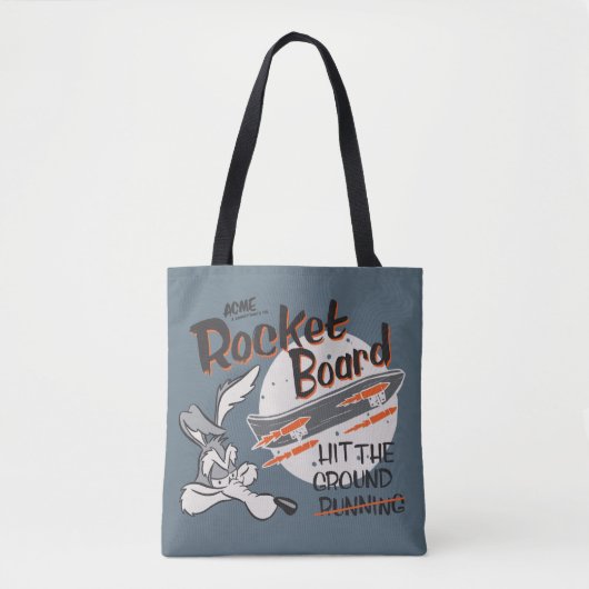 Tote Bag Planchette Fusée ACME de B. COYOTE™ (Devant)