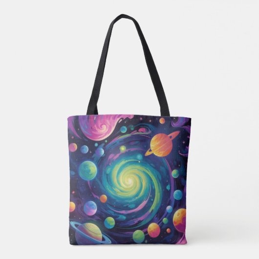 Tote Bag Planetary Spin (Dos)