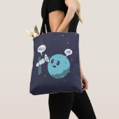 Tote Bag Planète (De près)