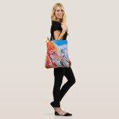 Tote Bag planète graffiti (Sur le modèle)