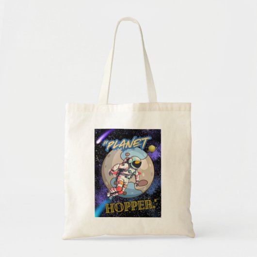 Tote Bag Planète sauteuse (Devant)