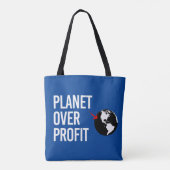 Tote Bag Planète sur le profit (Dos)