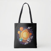 Tote Bag Planètes (Devant)