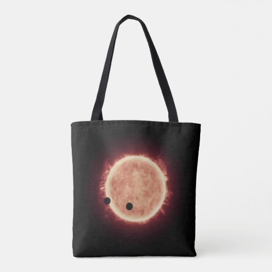 Tote Bag Planètes Transitant Red Nwarf Star Dans Trappist-1 (Dos)