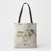 Tote Bag Planisphere | 1502 de Cantino (Devant)