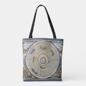 Tote Bag Planisphère ptolémaïque antique par Andreas Cellar (Dos)