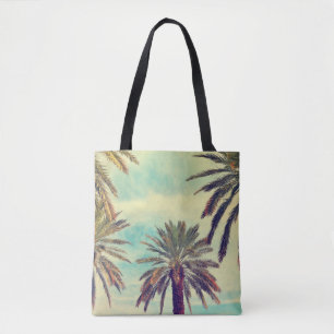 Tote Bag Plantation de palmiers ensoleillés : Oasis cultivé