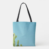 Tote Bag Plante cactus vert (Dos)