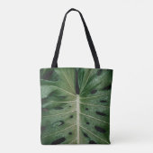 Tote Bag Plante de feuille verte (Dos)