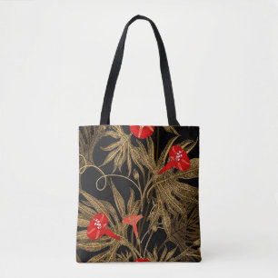 Tote Bag Plante d'Escalades Ivy : Vintage doré.
