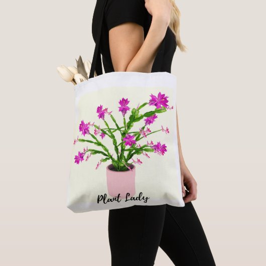 Tote Bag Plante Lady Cactus (De près)
