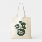 Tote Bag Plante Maman Plante à pots verts (Dos)