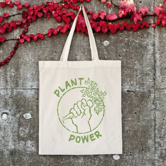 Tote Bag Plante Power (Vegan)