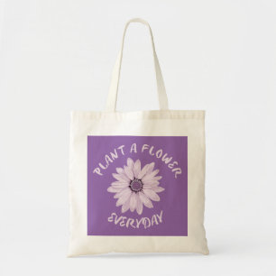 Tote Bag Plante Une Fleur Tous Les Jours