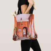 TOTE BAG PLANTERS AVEC PLANTE PRÈS DE LA ZONE CAOUTCHOUC À  (De près)