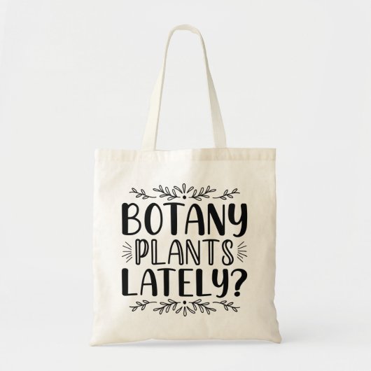 Tote Bag Plantes botaniques récemment (Devant)