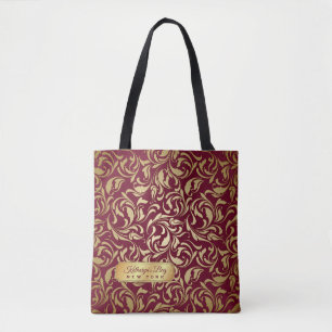 Tote Bag Plaque signalétique Luxe de Bourgogne de Flourish